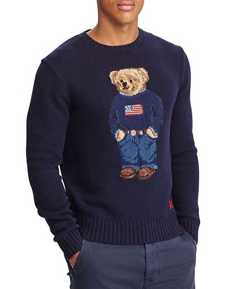 ralph lauren bear sweater replica